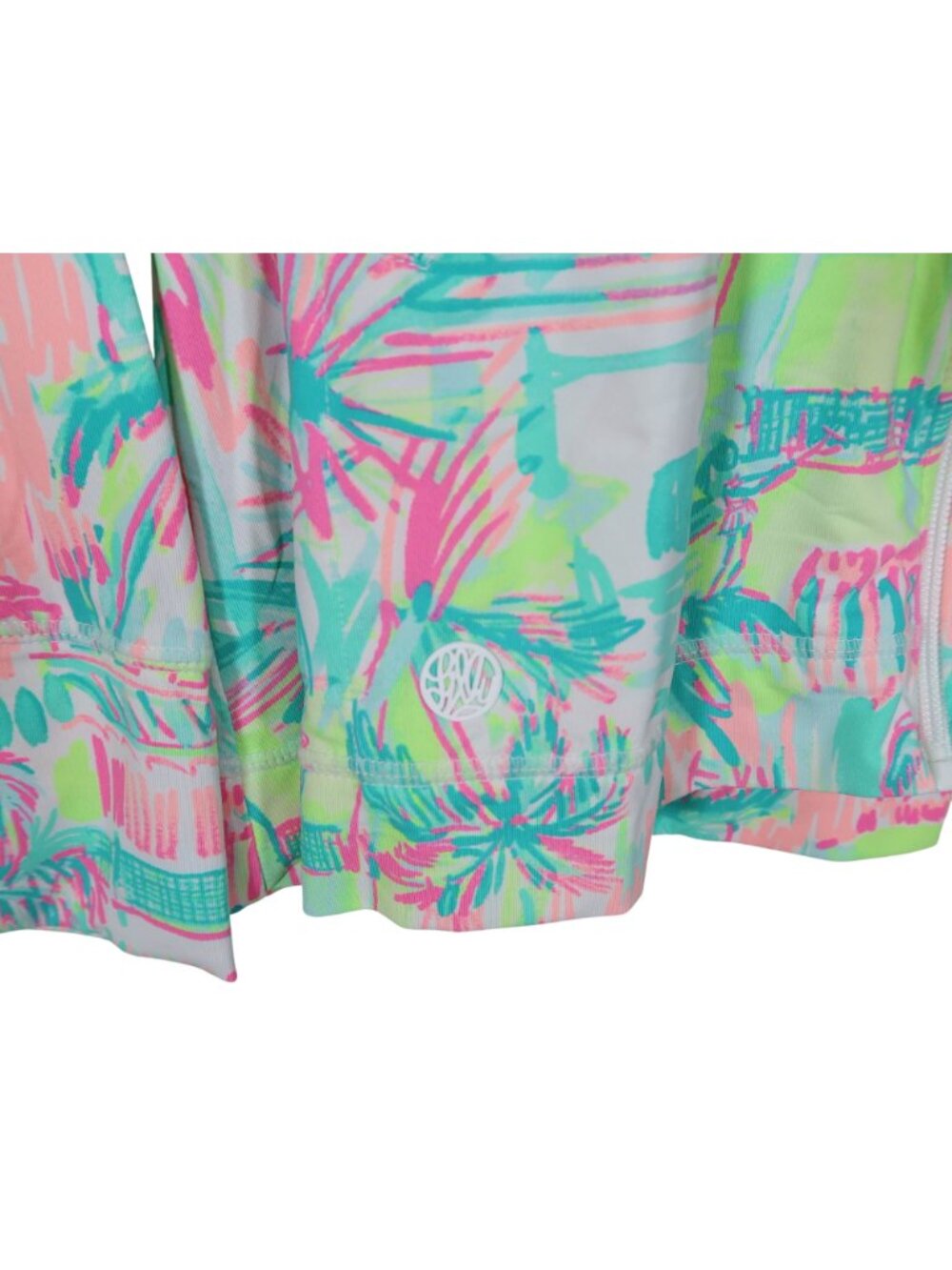 LILLY PULITZER Luxletic Meryl Hadlee Zip Up Jacket Size M Perfect Match Tennis - Picture 4 of 8